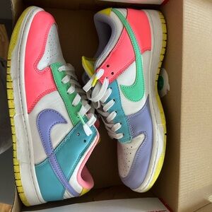 Rainbow Nike dunks
